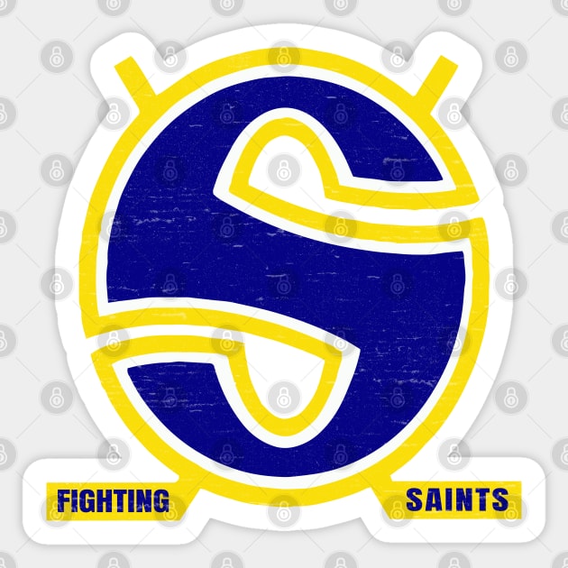 Defunct - Minnesota Fighting Saints Hockey 1972 Sticker by LocalZonly